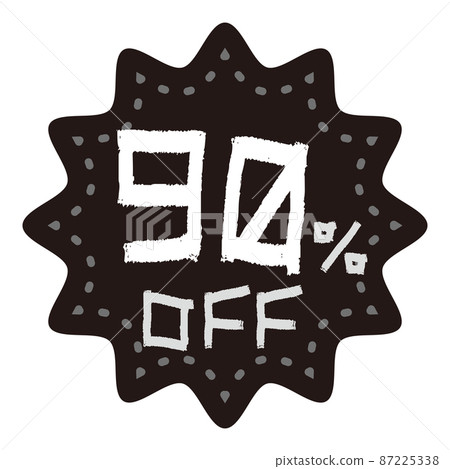 90% OFF sale icon 90% OFF sale icon 87225338