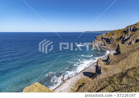 Cape Kamui Shakotan Blue Landscape Hokkaido Cape Kamui Shakotan Blue Landscape Hokkaido 87226197