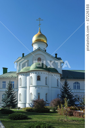 men's monastery with living belongings in the Epiphany Monastery in Kolomna 87226388