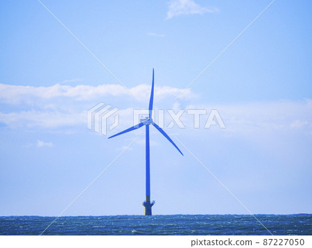 [千葉] 晴天屏風浦海上風力發電 87227050