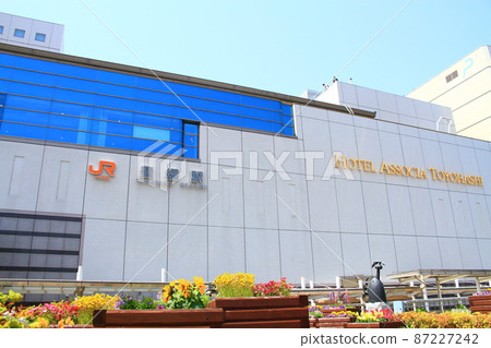 Scenery of Toyohashi Station, Toyohashi City, Aichi Prefecture Scenery of Toyohashi Station, Toyohashi City, Aichi Prefecture 87227242