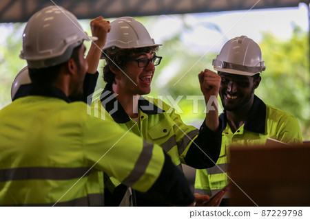 The factory engineer configures a complex production plantThe factory engineer configures a complex production plant The factory engineer configures a complex production plantThe factory engineer configures a complex production plant 87229798