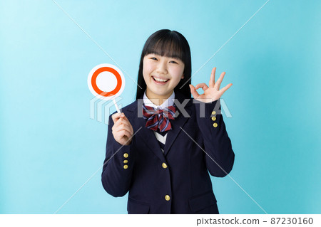 初中女學生 87230160