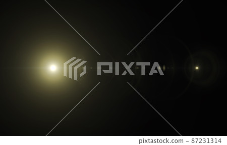 Lens Flare light over background. Easy to add overlay or screen filter over photos Lens Flare light over background. Easy to add overlay or screen filter over photos 87231314