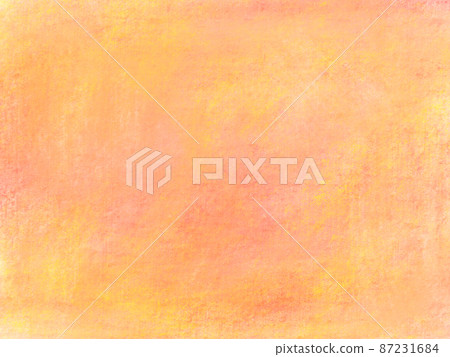 看起來像是畫在粗糙的牆上的背景——橙色 87231684