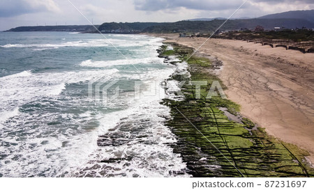 Laomei Green Reef, located on Taiwan’s beautiful N Laomei Green Reef, located on Taiwan’s beautiful N 87231697