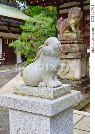 京都岡崎神社的 Koma Usagi 京都岡崎神社的 Koma Usagi 87231761