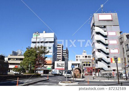 Cityscape of the east exit of Higashiomiya Station, Minuma Ward, Saitama City 87232589