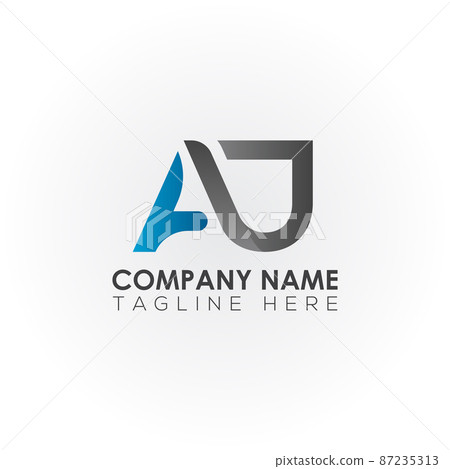 Initial AJ letter Logo Design vector Template. Creative Letter AJ Logo Design Initial AJ letter Logo Design vector Template. Creative Letter AJ Logo Design 87235313