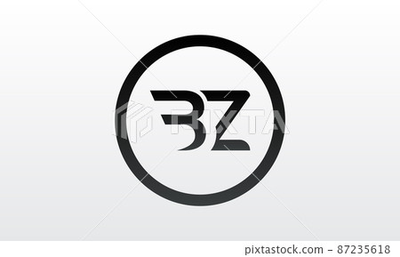 Initial BZ Letter Logo With Creative Modern Business Typography Vector Template Initial BZ Letter Logo With Creative Modern Business Typography Vector Template 87235618