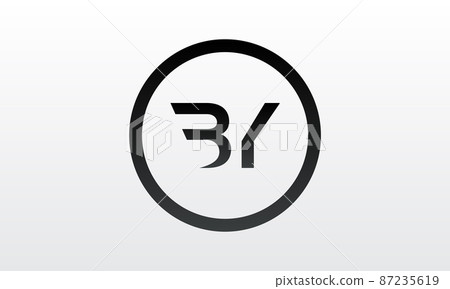 Initial BY Letter Logo With Creative Modern Business Typography Vector Template Initial BY Letter Logo With Creative Modern Business Typography Vector Template 87235619