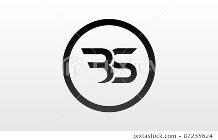 Initial BS Letter Logo With Creative Modern Business Typography Vector Template Initial BS Letter Logo With Creative Modern Business Typography Vector Template 87235624