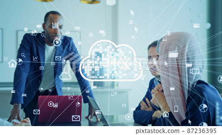 Cloud computing cloud and business Cloud computing cloud and business 87236395
