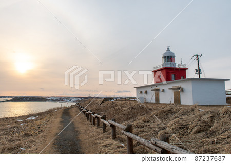 Cape Kiritappu in winter 87237687