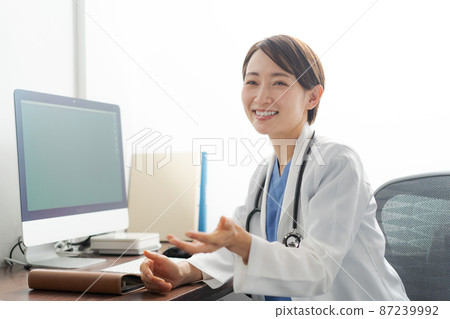 Female doctor consultation image 87239992