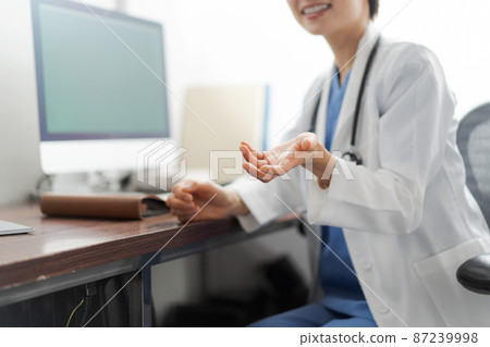 Female doctor consultation image 87239998