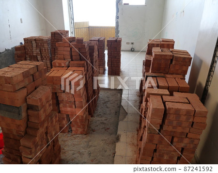 泥漿作物，紅磚 87241592