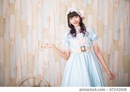 Lolita fashion woman Cosplay signing OK Lolita fashion woman Cosplay signing OK 87242606