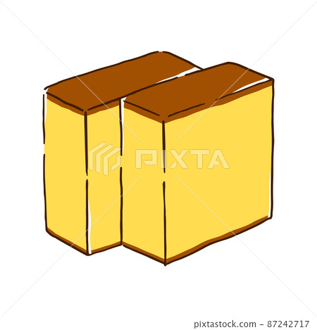 Castella handwritten style - Stock Illustration [87242717] - PIXTA