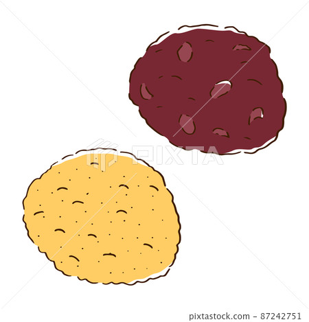 Ohagi handwritten style - Stock Illustration [87242751] - PIXTA