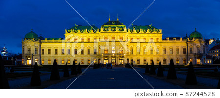 Belvedere Palace in Vienna, Austria Belvedere Palace in Vienna, Austria 87244528