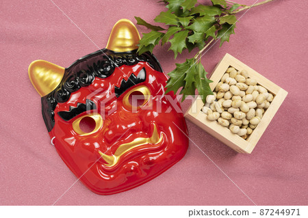 [Seasonal event] Setsubun bean sowing image 87244971