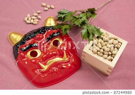[Seasonal event] Setsubun bean sowing image 87244980