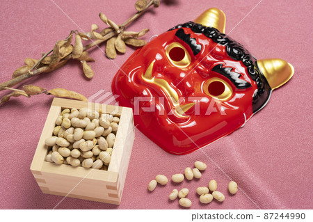 [Seasonal event] Setsubun bean sowing image 87244990