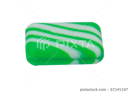 Soap bar isolated on the white background 87245197