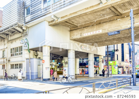 東京都立大學站目黑區街景 東京都立大學站目黑區街景 87246593