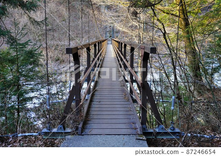 黑戶嶺小代川上的吊橋 87246654