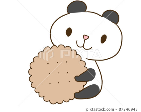 熊貓和餅乾 87246945