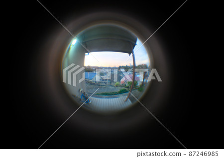 Peephole at the entrance 87246985