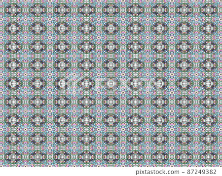 Continuous geometric pattern 87249382