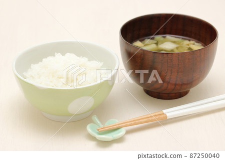 少許米飯和味噌湯 87250040