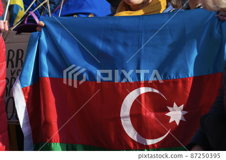 Azerbaijan, Strasbourg against war on Ukraine, Russia, against Putin Azerbaijan, Strasbourg against war on Ukraine, Russia, against Putin 87250395