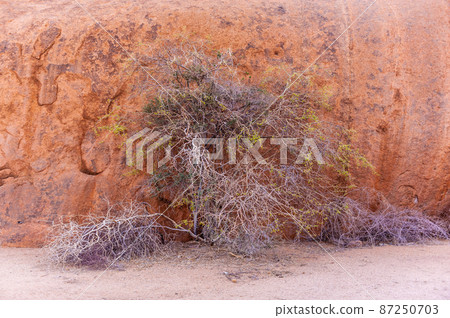 The Spitzkoppe area around sunset 87250703