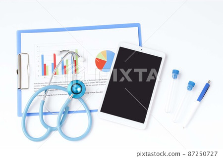 Medical and statistics Tablet terminals that are active in medical DX 87250727