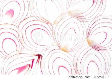 trendy pattern sliced red onions like background trendy pattern sliced red onions like background 87250992