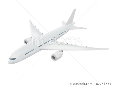 從斜上方看到的飛機 87251335