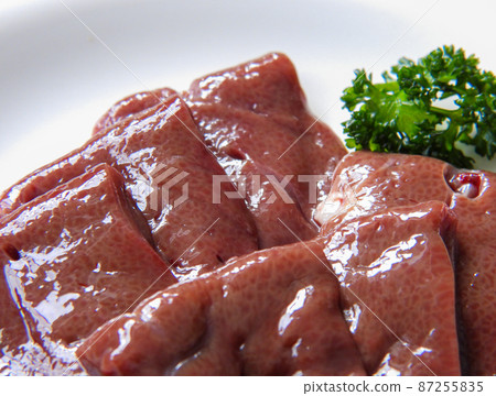 Texture of pork liver 87255835
