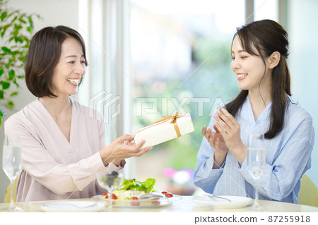 Toast with champagne Celebration Birthday Mother's Day Christmas 87255918