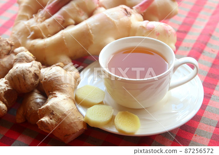 ginger ale and ginger root ginger ale and ginger root 87256572