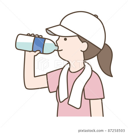 woman hydrating 87258503