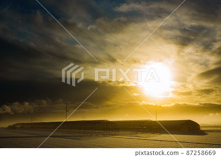 某某晨景雪景 某某晨景雪景 87258669