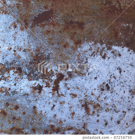 Metal rusted wall texture surface natural color use for background Metal rusted wall texture surface natural color use for background 87258750