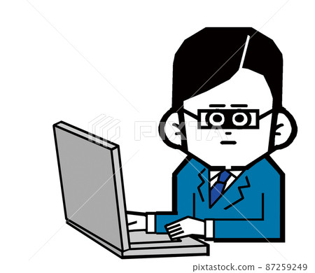 處理個人電腦的辦公室工作人員 87259249