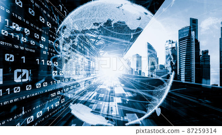 Futuristic global social media, people network and tacit digital data sharing 87259314