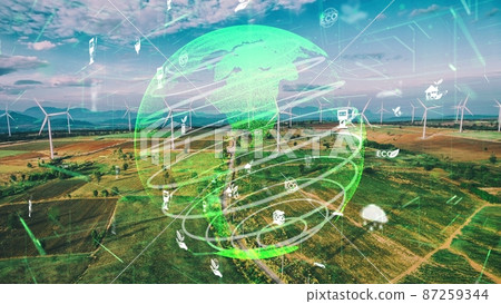 Environmental conservation technology and approaching global sustainable ESG 87259344