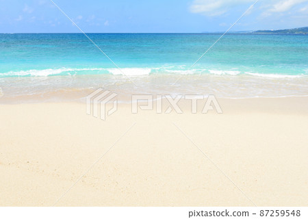 沖繩美麗的大海 87259548